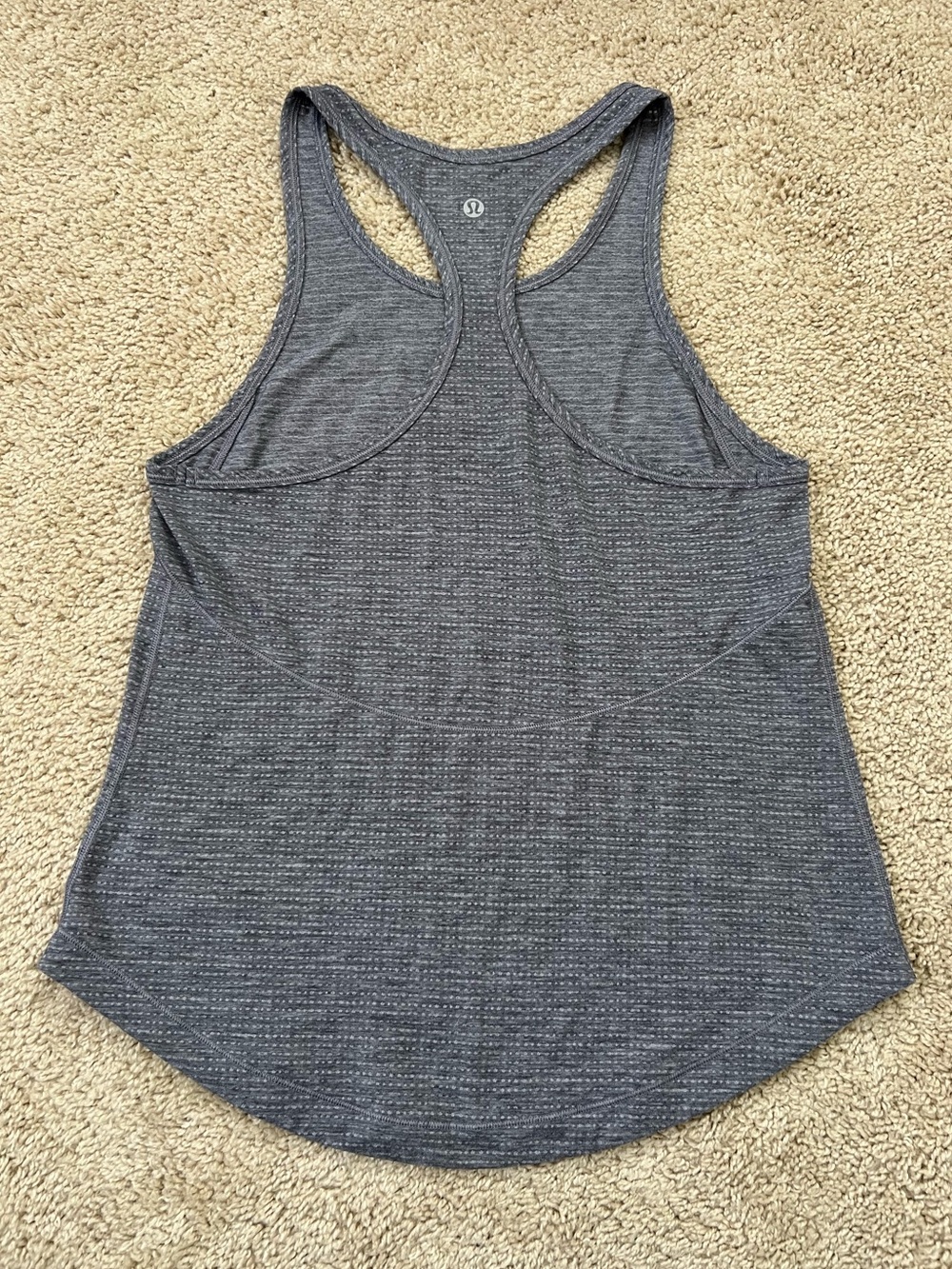 Lululemon Women's Tank Top Sleeveless Racerback Gray